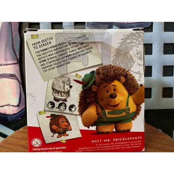 Disney Pixar Toy Story 3 Adult Collector Mr. Pricklepants Hedgehog Figure NIB - Picture 2 of 3